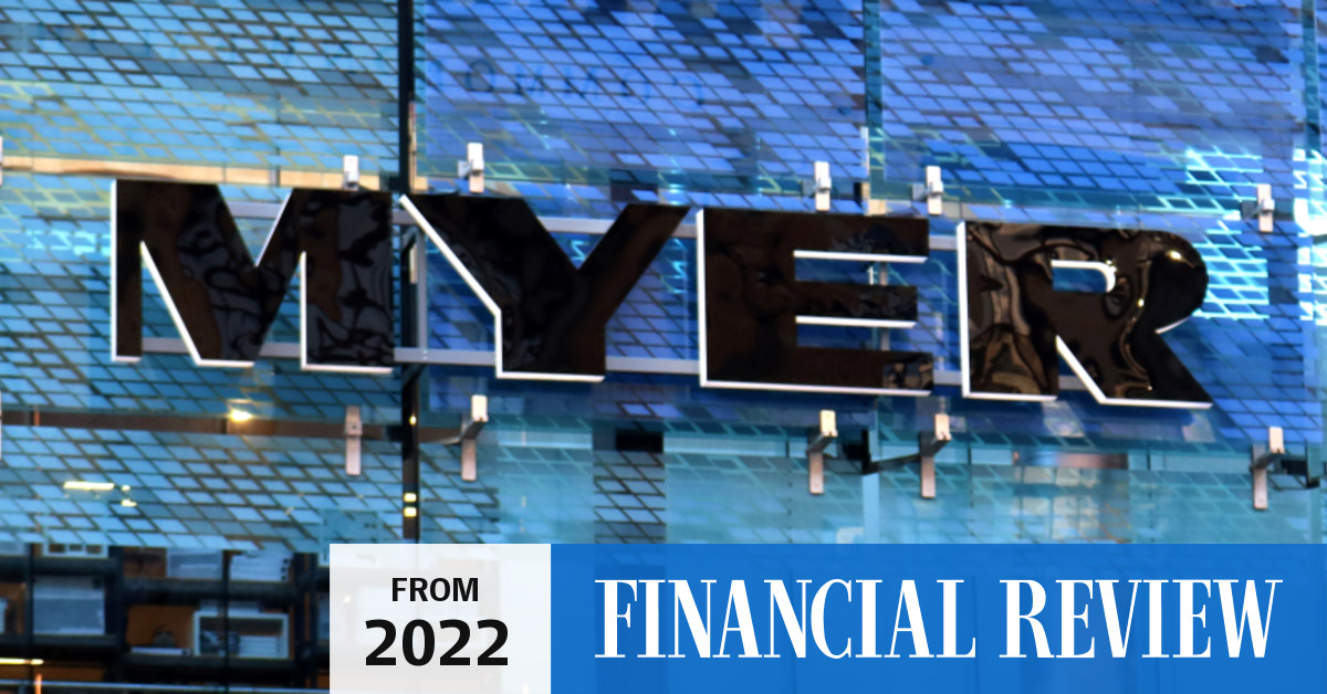 Myer shop frenzy Full year 2022 sales, profits climb as online revenue